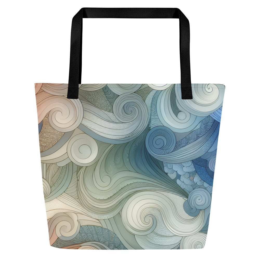 Serenity Bay Large Tote Bag
