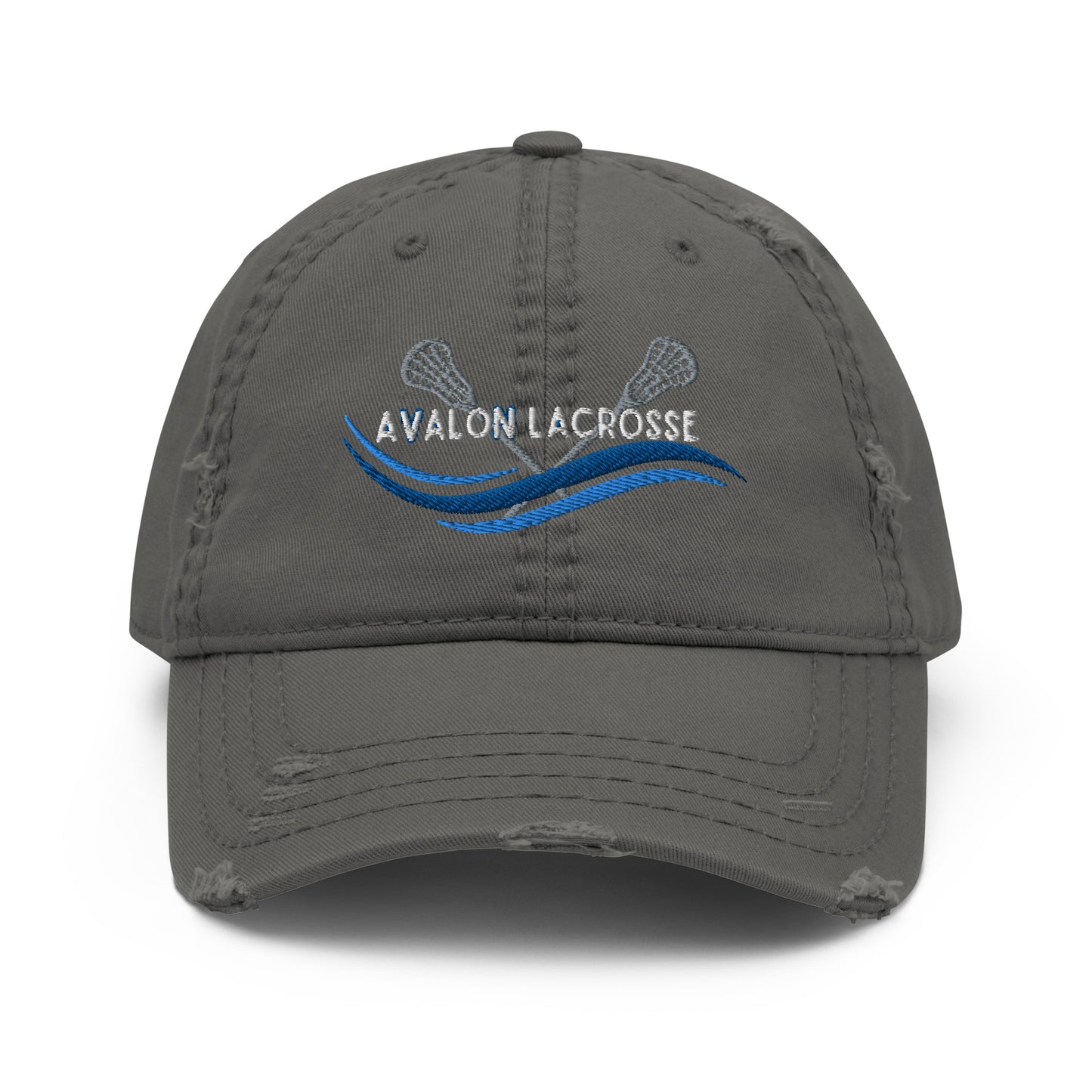 Avalon Lacrosse Distressed Dad Hat