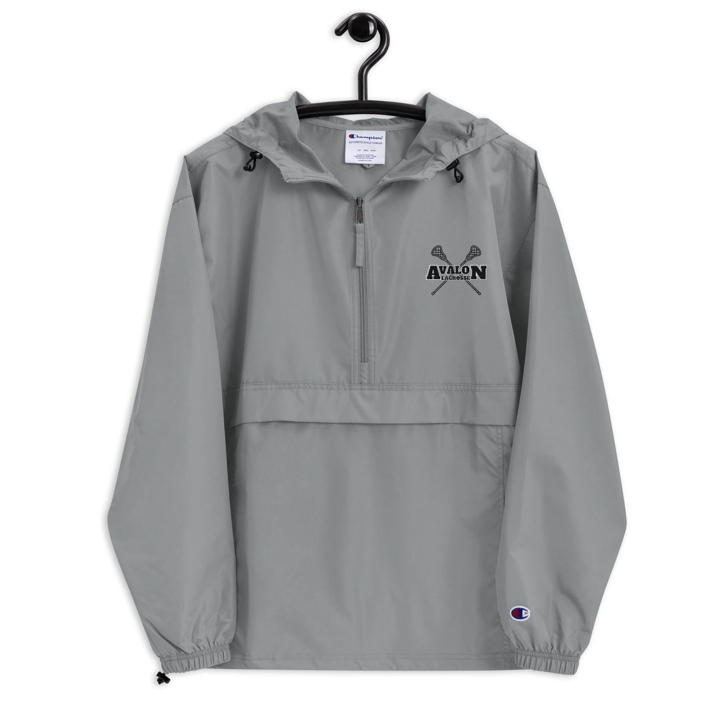 Avalon Lacrosse Embroidered Champion Packable Jacket