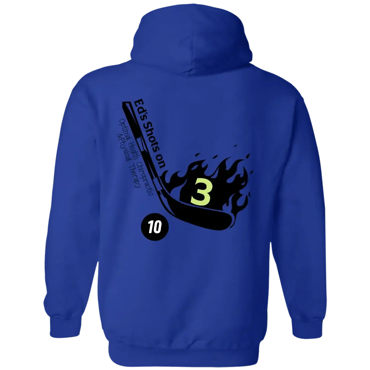 Ed's Shots on 3 Hoodies