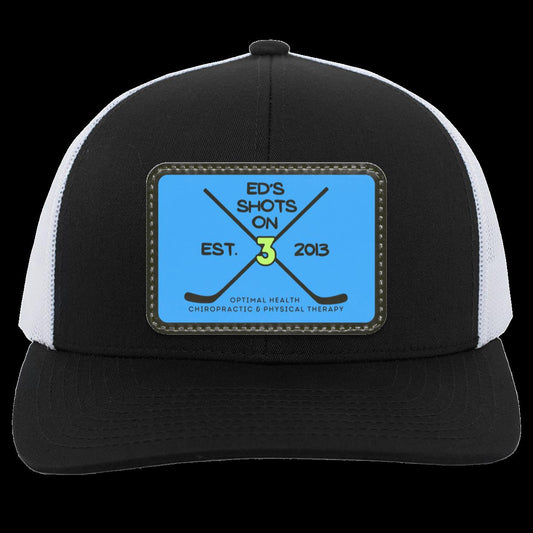 Ed's Shots on 3 Trucker Snap Back - Patch