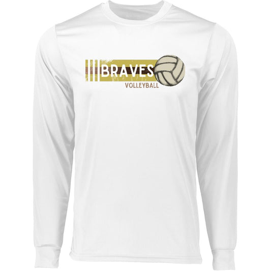 Gami V-Ball Long Sleeve Moisture-Wicking Tee