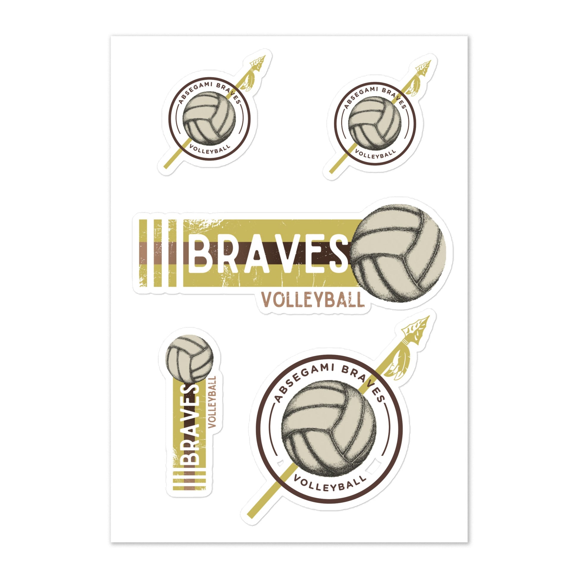 Gami V-Ball Sticker sheet