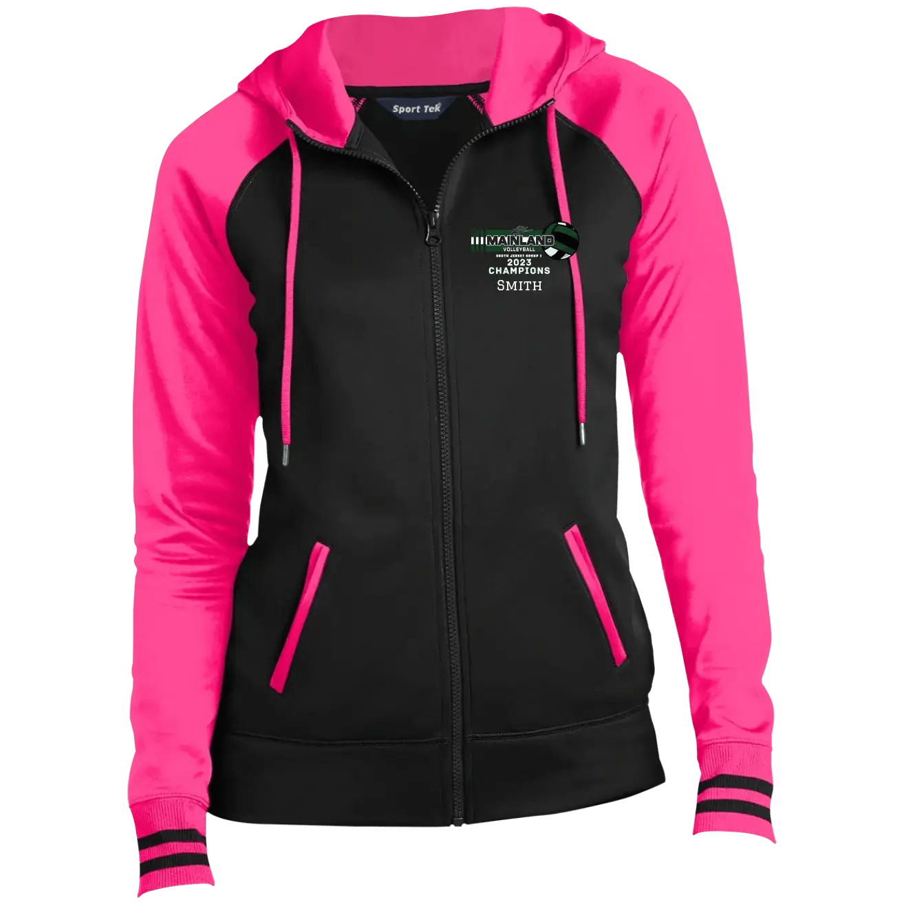Mainland Volleyball Ladies Jackets - Shore Break Designs - Customizer