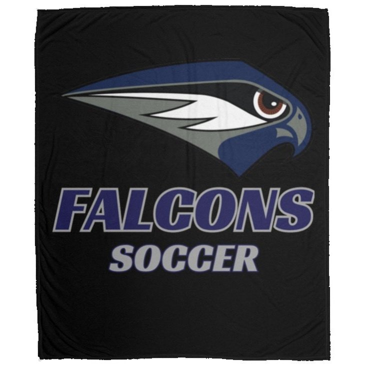 Oakcrest Soccer Cozy Plush Fleece Blanket - 50x60