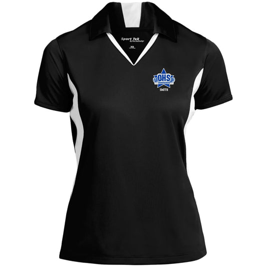 OHS Cheer Ladies' Colorblock Performance Polo