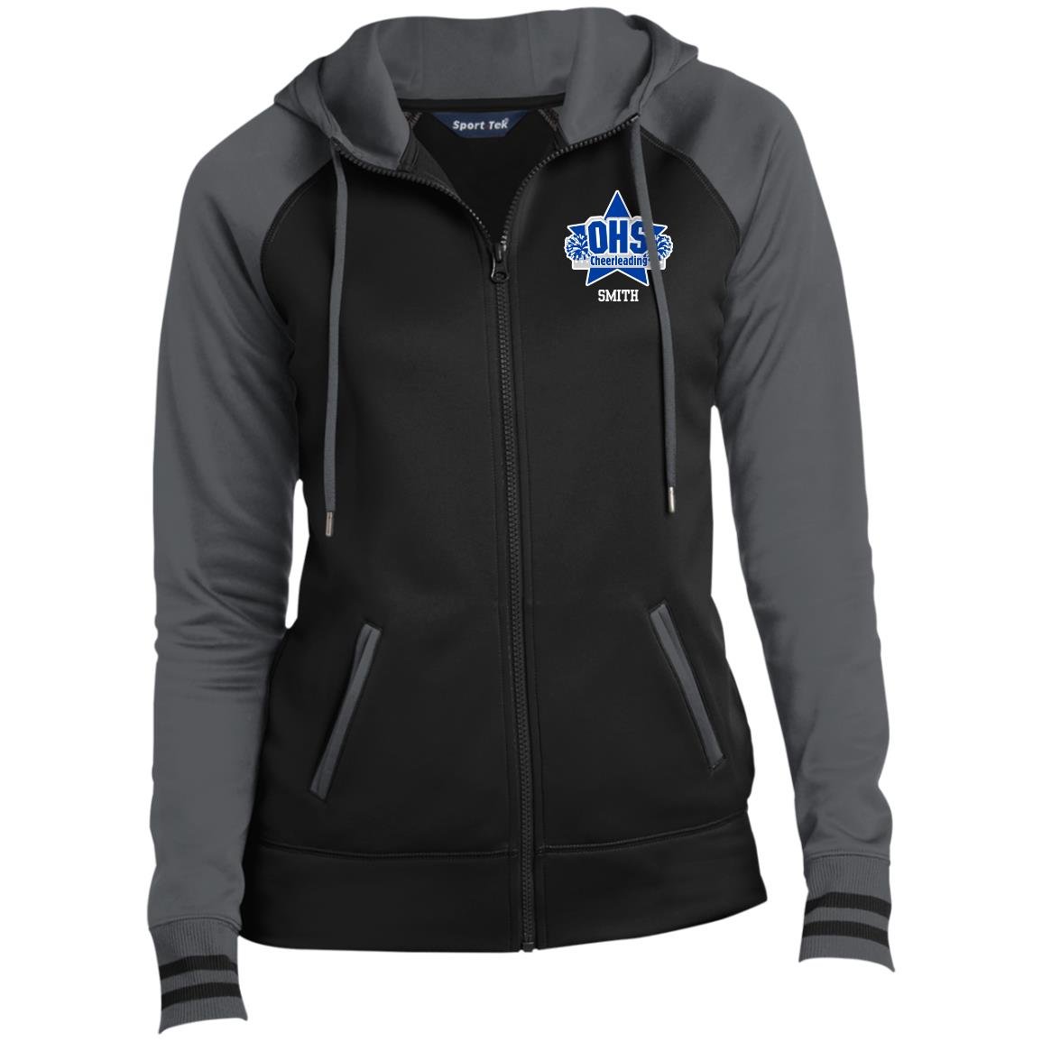 OHS Cheer Ladies' Sport-Wick® Full-Zip Hooded Jacket