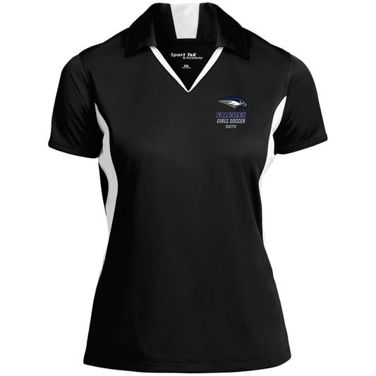 OHS Girls Soccer Colorblock Performance Polo