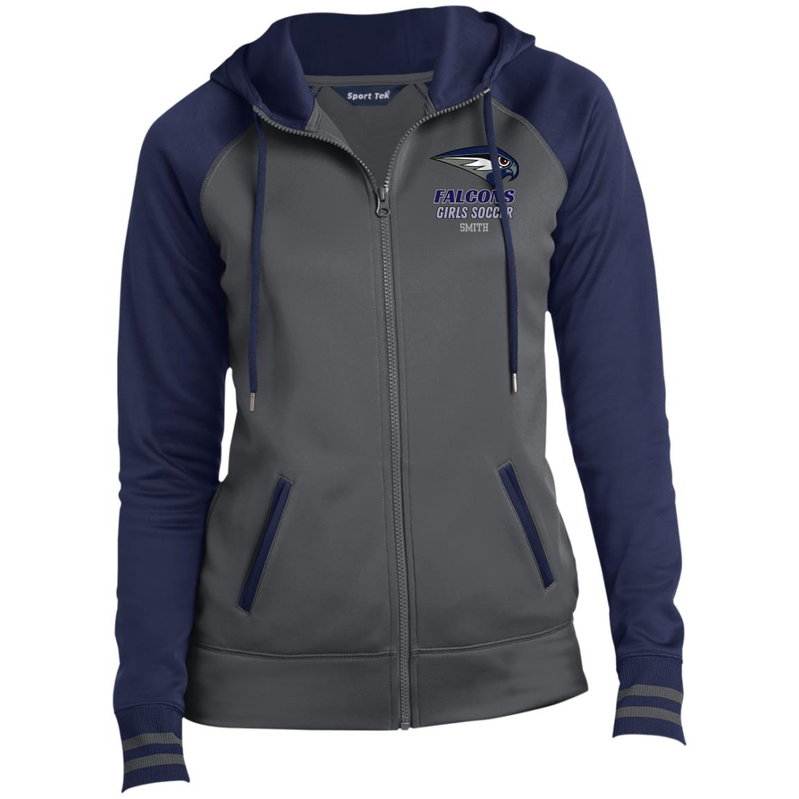 OHS Girls Soccer Sport-Wick® Full-Zip Hooded Jacket