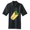 Heavyweight Cotton Pique Polo with Pocket Thumbnail