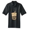 Heavyweight Cotton Pique Polo with Pocket Thumbnail