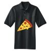 Heavyweight Cotton Pique Polo with Pocket Thumbnail