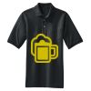 Heavyweight Cotton Pique Polo with Pocket Thumbnail