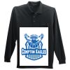 Long Sleeve Silk Touch Polo with Pocket Thumbnail