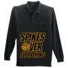 Long Sleeve Silk Touch Polo with Pocket Thumbnail