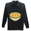 Long Sleeve Silk Touch Polo with Pocket Thumbnail