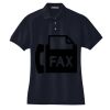 Women's Heavyweight Cotton Pique Polo Thumbnail