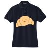 Women's Heavyweight Cotton Pique Polo Thumbnail